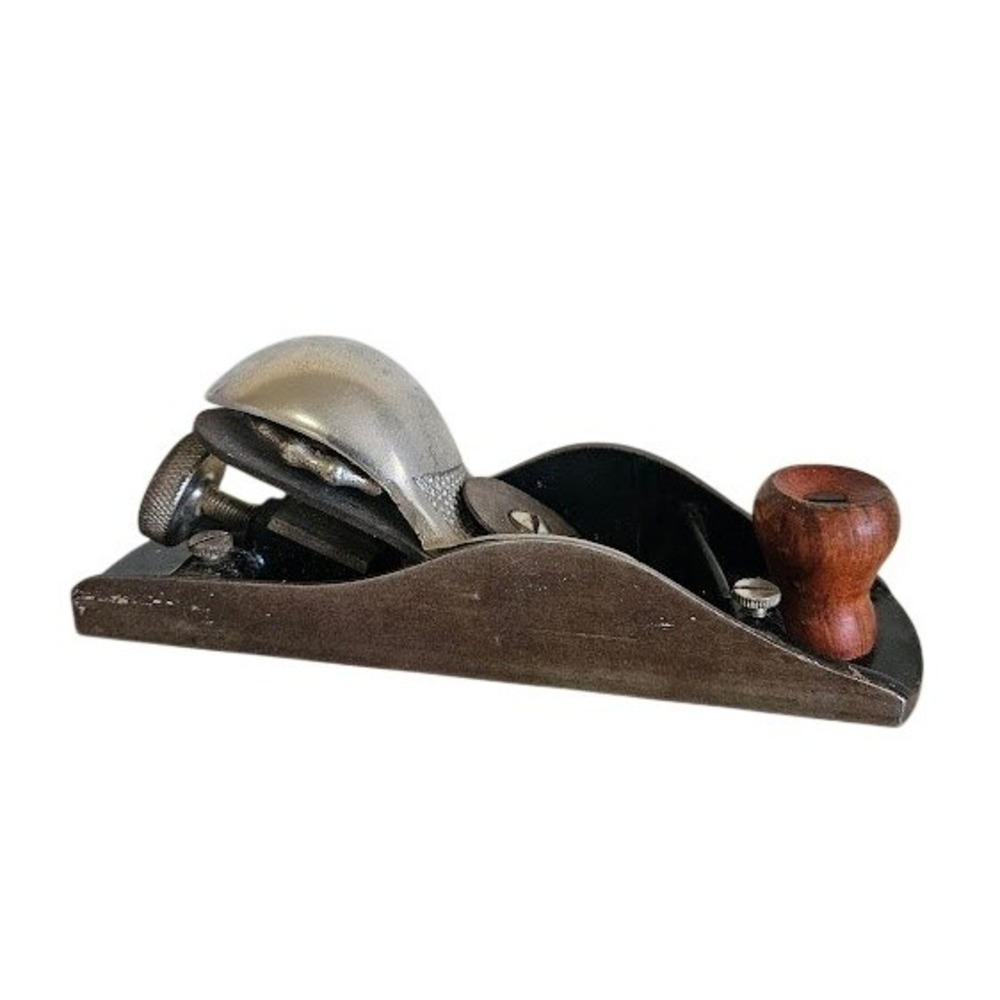 Millers Falls No. 07 Block Plane Vintage Woodworking Tool Cast Iron 7 Inch